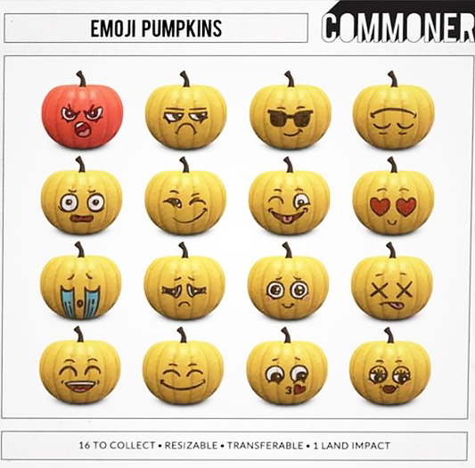 [Commoner] Emoji Pumpkin / Worried