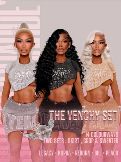 SHARDE $ Venchy Skirt - FATPACK