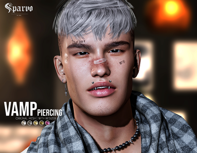 [SPARVO] Vamp Piercing Lips