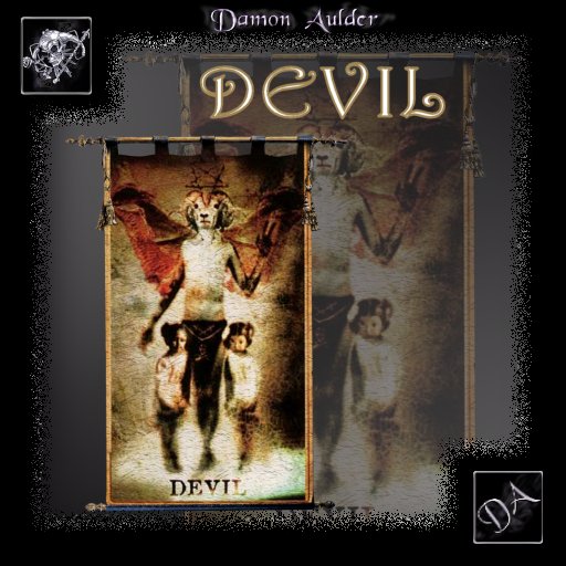 NuTec: Tarot Tapestries (Devil)