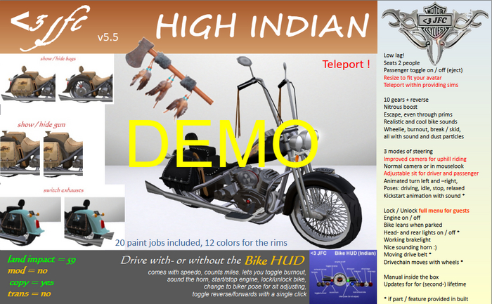 <3 JFC High Indian DEMO