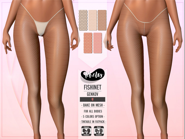 !   Tchelo's Fishnet Genkov // PINK