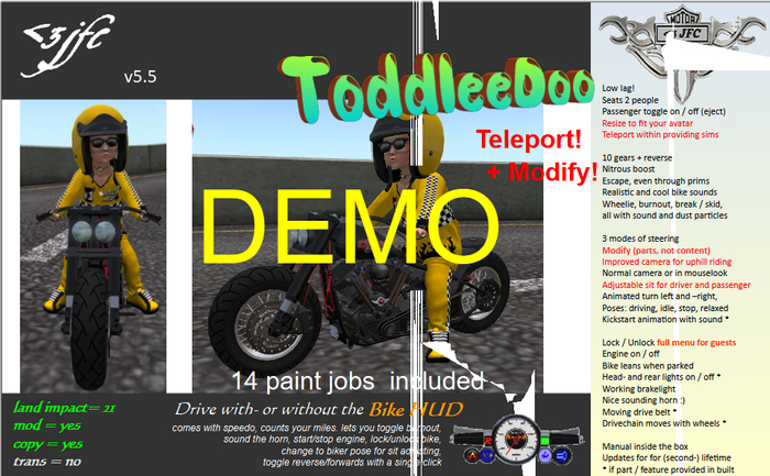 <3 JFC OLD SCHOOL [ToddleeDoo] DEMO