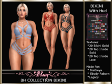 *BSASSY* BH COLLECTION BIKINI WITH HUD