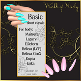 .:[WoN]:.Basic Classic Short nails w/HUD