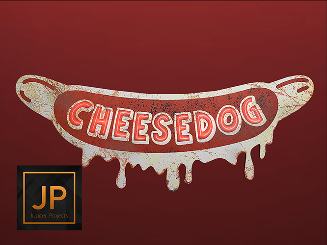 11 .Cheesedog sign
