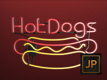 10 .Hotdogs Neon