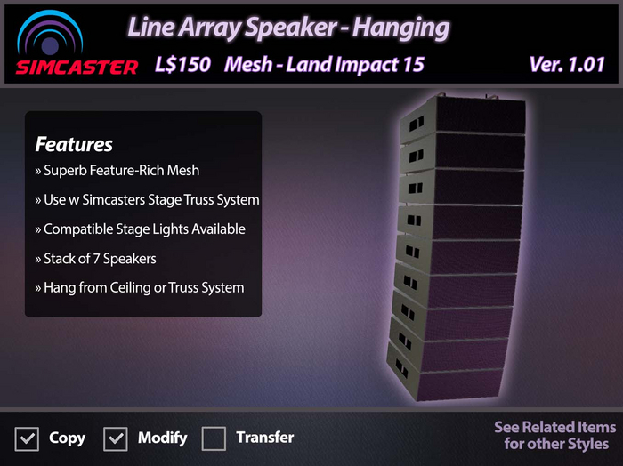 Line Array Speaker Hanging