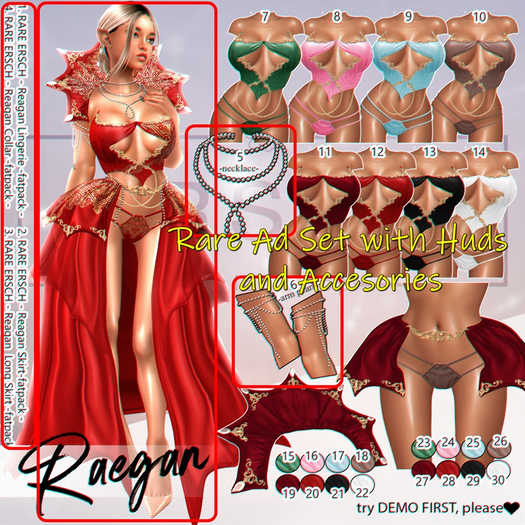 ERSCH - Reagan Reborn Rares Set FATPACK