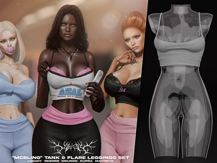 #Klubb "McBling" Tank [Razor Blade]