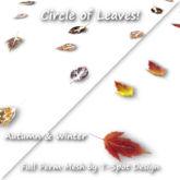 T-Spot Mesh - Circle of Autumn & Winter Leaves - LI=2.5