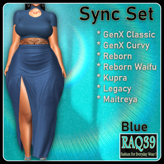 [R39] Sync Set-Blue