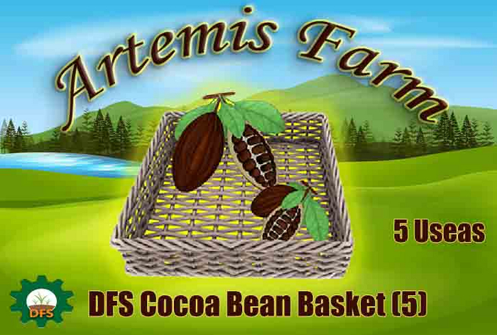 DFS Cocoa Bean Basket - 5 uses - Ingredient
