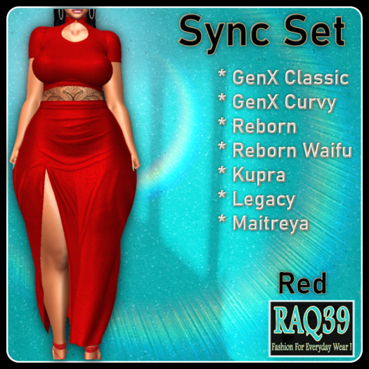 [R39] Sync Set-Red
