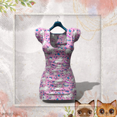 * Harmonia Kitty Cats Original Pink Party Dress Maitreya Petite Legacy Perky