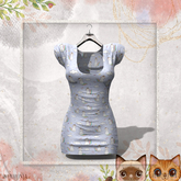 * Harmonia Kitty Cats Original Sky Cloudy Cat Dress Maitreya Petite Legacy Perky