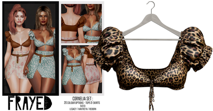 Frayed - Cornelia Top - Leo