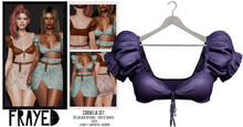 Frayed - Cornelia Top - Purple