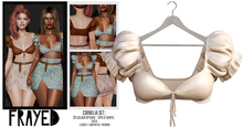 Frayed - Cornelia Top - Cream