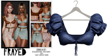 Frayed - Cornelia Top - Blue