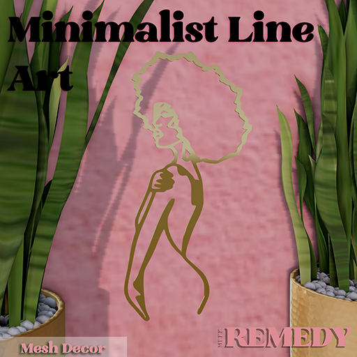Meek Remedy-Minimalist Line Art-Fro (Black)