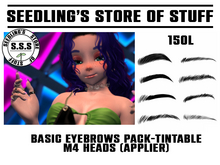 [S.S.S]M4 Basic eyebrows pack-tintable (applier)