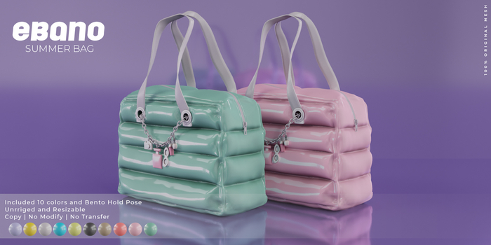 Ebano-Summer Bag(LILAC)