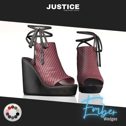 [JUSTICE] EMBER WEDGES