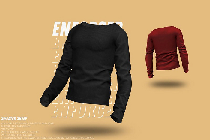 [ENFORCER] Sweater Sheep FULLPACK