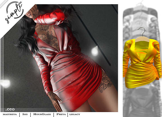 [simpleCUTE] Ceo [Neon Orange]