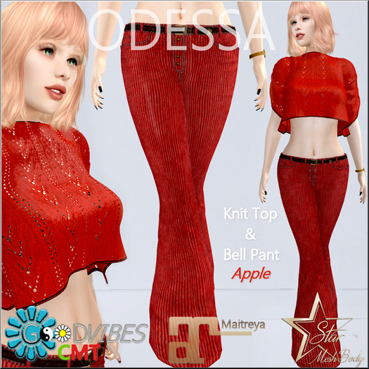GoodVibes Odessa Apple Set - Add/touch to unpack