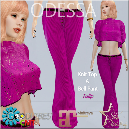 GoodVibes Odessa Tulip Set - Add/touch to unpack