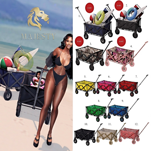 2. MAJESTY - Beach Wagon Filled [black] RARE