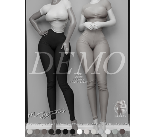 moxy - soft lounge set demo