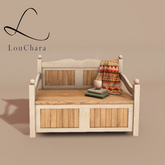 LouChara Maple Reading Bench 