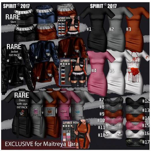 SPIRIT - Helly skirt [MAITREYA] RARE