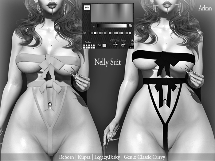 .::Arkan::. Nelly Suit Ribbon + Fitmesh DEMO