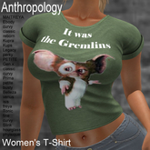 It was the Gremlins Women's T-Shirt (WTTA)