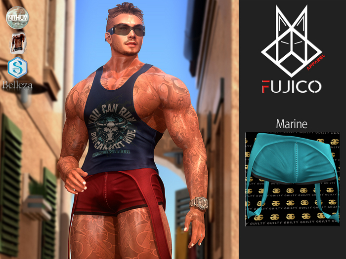 013 [FujicoApparel] Strong Set Pants-10 Marine