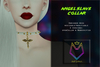 Second Life Marketplace - +INFERNA+ - ANGEL SLAVE COLLAR - WHITE/GOLD