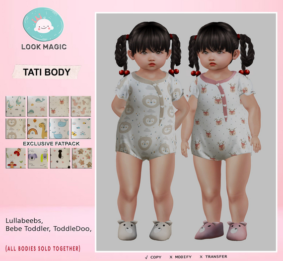 [Look Magic] Tati body_LB/TD/BBT (Fatpack)(add )