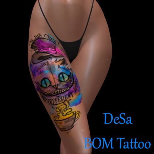 DeSa -Cat Color 01- BOM Tattoo (Add)