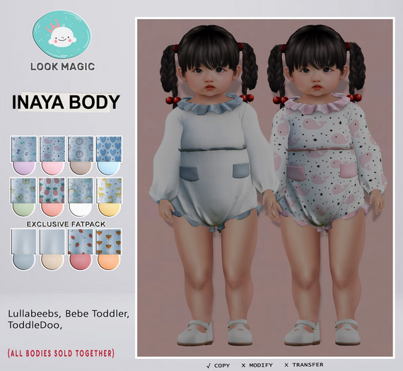 [LOOK MAGIC] Inaya body_LB/TD/BB(Fatpack)(add )