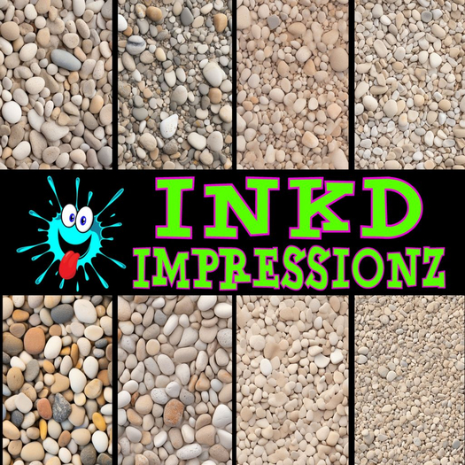 Beach Pebbles Texture Pack 001