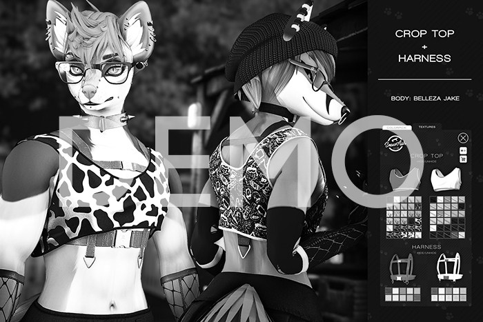 SA - Crop Top + Harness DEMO