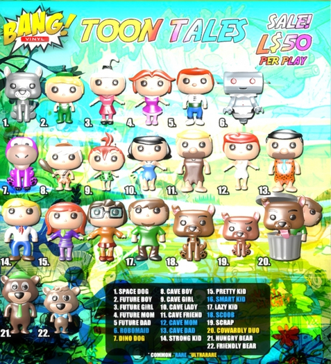 06. RARE Bang! Figures - Toon Tales - Robomaid