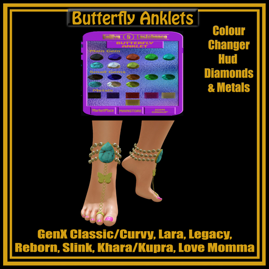 G&L Butterfly Anklet *DEMO*  