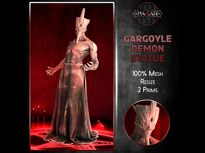 [Pagan]  Gargoyle demon statue