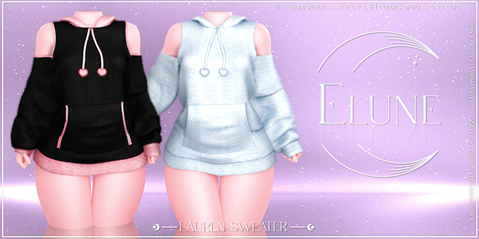 Elune. Lauren Sweater - Blush