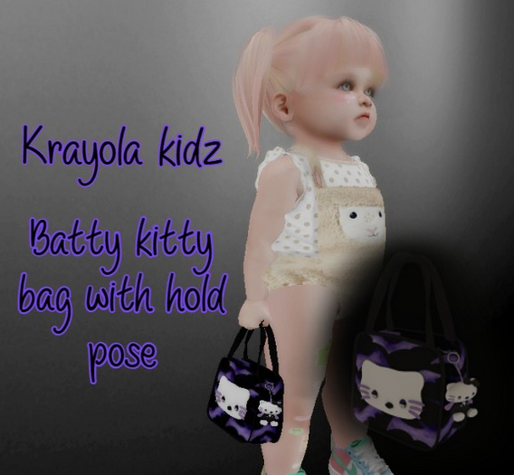 Krayola Kidz ~Batty kitty bag (ADD)